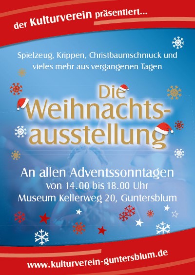 Weihnachtsausstellung Guntersblum