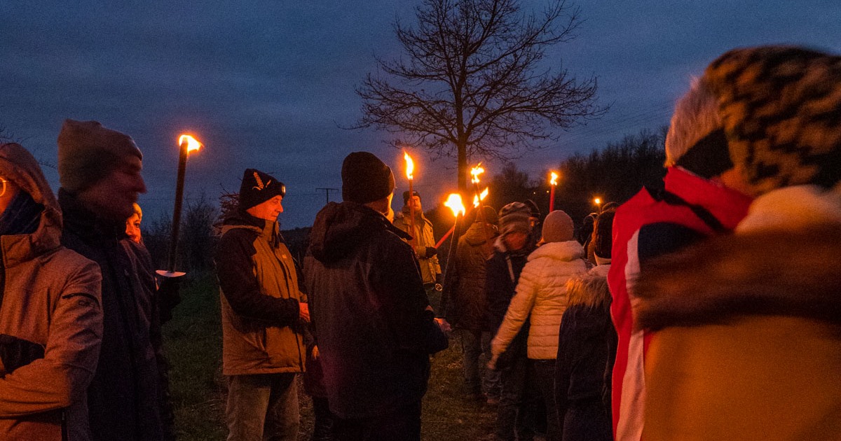 Fackelwanderung durch die Alsheimer Hohlwege