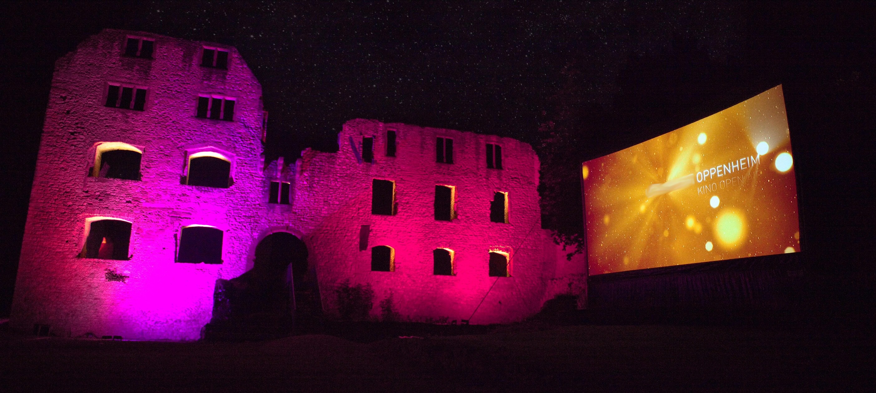 Open-Air-Kino-Burgruine