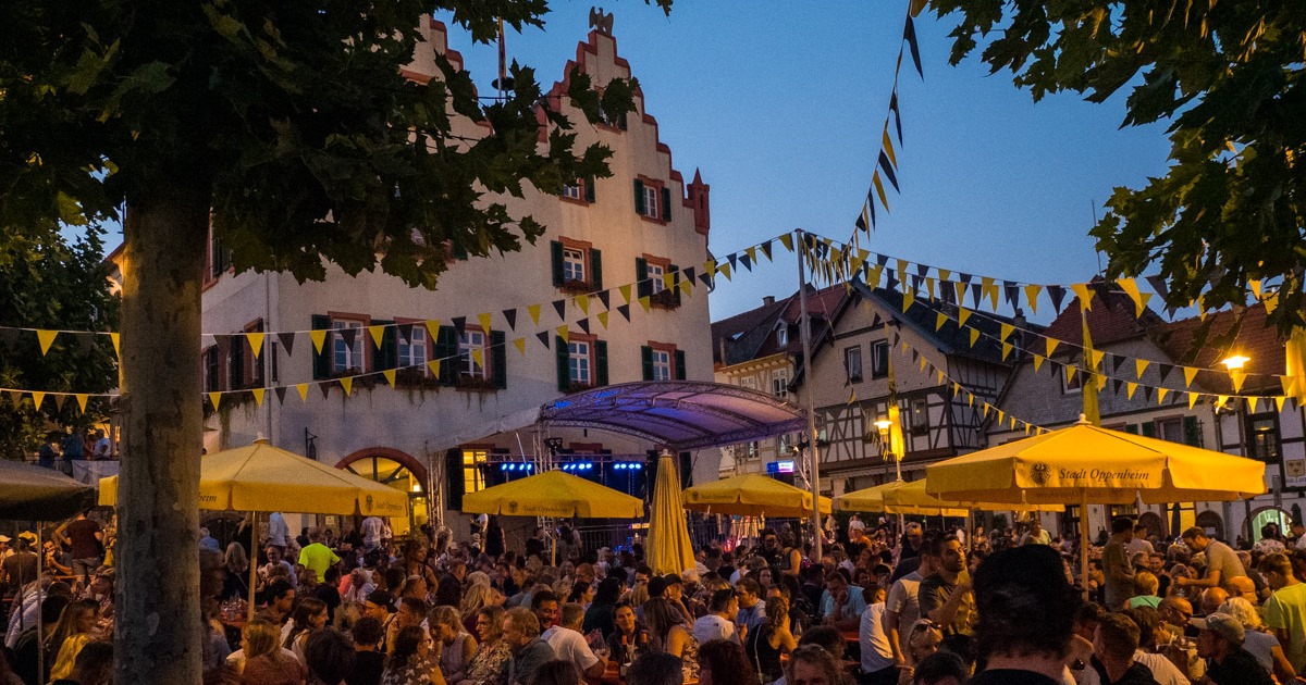 Weinfest in Oppenheim