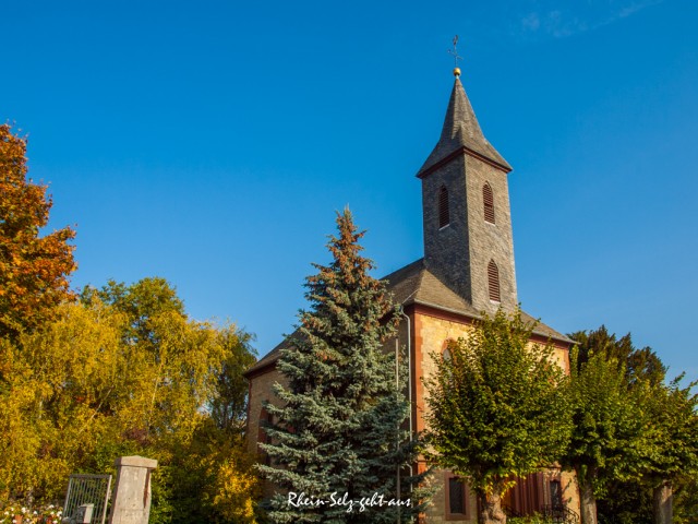 Die evangelische Kirche Wintersheim